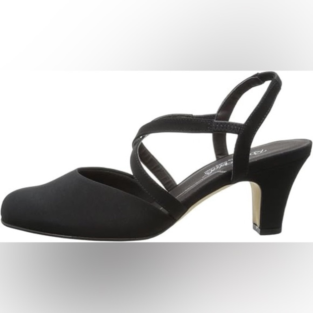 Rose Petal Black heels